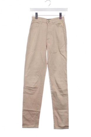 Damskie spodnie Trussardi Jeans, Rozmiar XS, Kolor Beżowy, Cena 43,99 zł