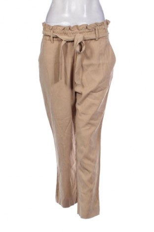 Dámske nohavice Zara, Veľkosť L, Farba Béžová, Cena  34,29 €