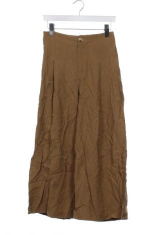 Dámske nohavice Zara, Veľkosť XS, Farba Hnedá, Cena  13,95 €