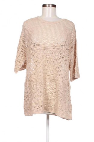 Pulover de femei Laura Torelli, Mărime M, Culoare Bej, Preț 11,99 Lei