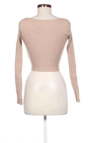 Damski sweter Sinsay, Rozmiar L, Kolor Beżowy, Cena 29,01 zł