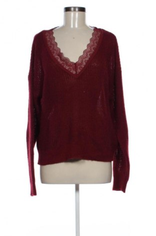Pulover de femei VILA, Mărime L, Culoare Roșu, Preț 172,99 Lei, #132833018