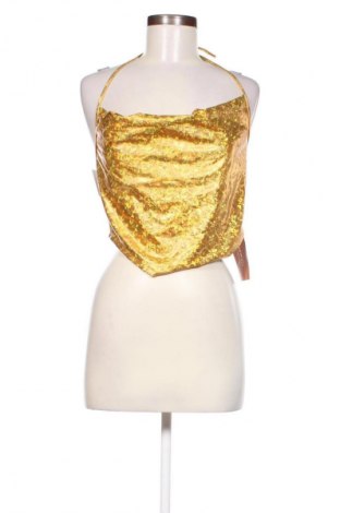 Дамски топ SHEIN, Размер L, Цвят Златист, Цена 5,11 €