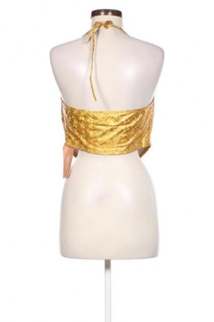 Дамски топ SHEIN, Размер L, Цвят Златист, Цена 5,11 €