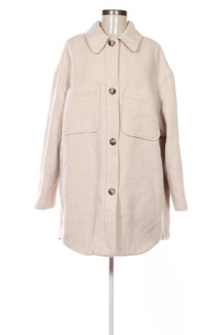 Palton de femei H&M, Mărime L, Culoare Bej, Preț 251,99 Lei, #132795972