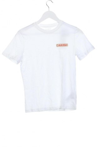 Dziecięcy T-shirt Calvin Klein Jeans, Rozmiar 10-11y/ 146-152 cm, Kolor Biały, Cena 167,99 zł, #132789299