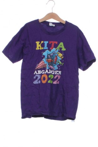 Детска тениска Port & Company, Размер 8-9y/ 134-140 см, Цвят Лилав, Цена 2,04 €