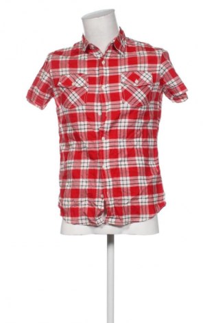 Herrenhemd Fishbone, Größe M, Farbe Mehrfarbig, Preis € 1,99