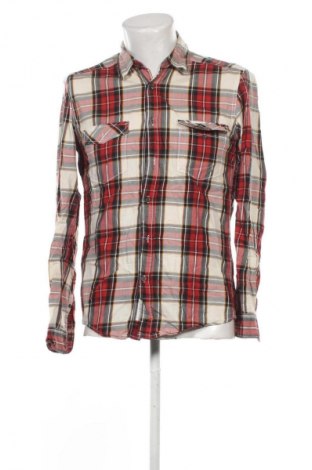 Herrenhemd H&M L.O.G.G., Größe M, Farbe Mehrfarbig, Preis € 1,99