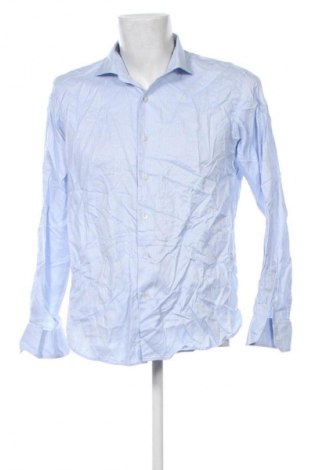 Ανδρικό πουκάμισο Roberto Cavalli, Μέγεθος L, Χρώμα Μπλέ, Τιμή 69,99 €
