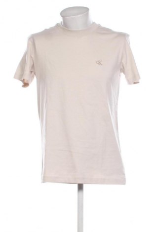 Ανδρικό t-shirt Calvin Klein Jeans, Μέγεθος M, Χρώμα Εκρού, Τιμή 43,99 €, #132796635