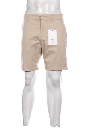 Herren Shorts Knowledge Cotton Apparel, Größe L, Farbe Beige, Preis € 22,99