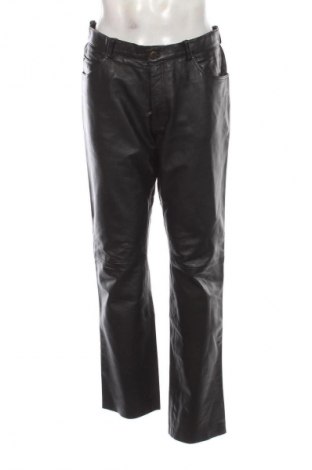 Ανδρικό δερμάτινο παντελόνι Gipsy, Μέγεθος L, Χρώμα Μαύρο, Τιμή 102,99 €
