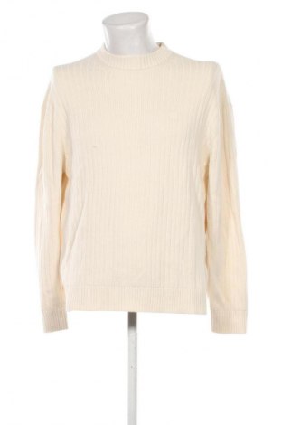 Pánský svetr  Calvin Klein Jeans, Velikost L, Barva Krémová, Cena  989,00 Kč