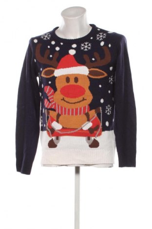 Herrenpullover Unbranded, Größe M, Farbe Blau, Preis € 14,99