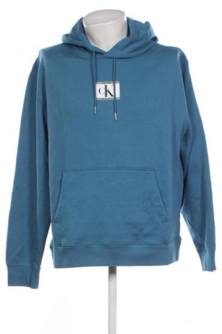 Pánská mikina  Calvin Klein Jeans, Velikost XL, Barva Modrá, Cena  1 089,00 Kč