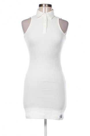 Rochie Calvin Klein Jeans, Mărime S, Culoare Alb, Preț 196,99 Lei, #132797679
