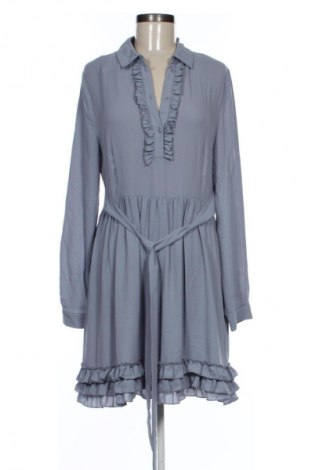 Kleid Kocca, Größe L, Farbe Grau, Preis 21,99 €