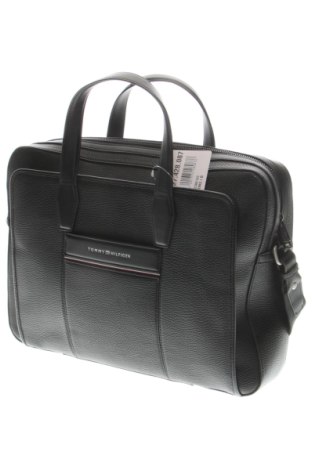 Чанта за документи Tommy Hilfiger, Цвят Черен, Цена 121,00 €, #137428087