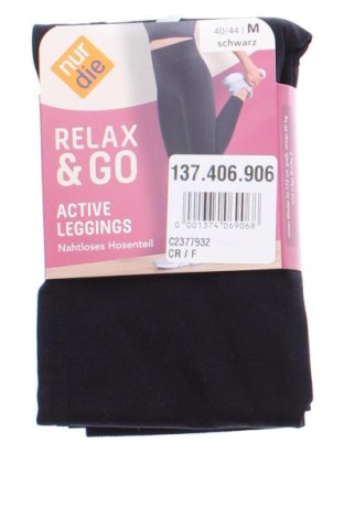 	Strumpfhose-Leggings Nur Die, Größe M, Farbe Schwarz, Preis € 10,99, #137406906