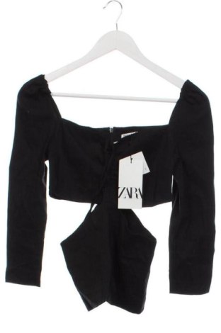 Bluză de femei Zara, Mărime XS, Culoare Negru, Preț 149,99 Lei, #137197021