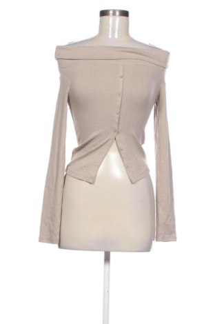 Női blúz Bershka, Méret S, Szín Bézs, Ár 6 229 Ft, #137407470