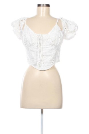 Bluzka damska Boohoo, Rozmiar M, Kolor Biały, Cena 25,99 zł, #137418184