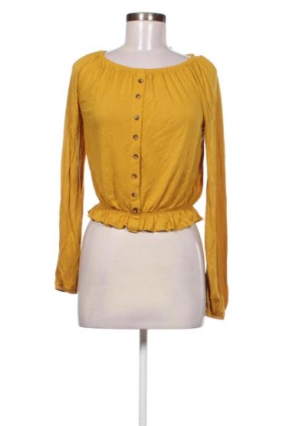 Дамска блуза H&M, Размер XS, Цвят Жълт, Цена 15,62 €, #137419858