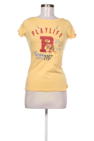 Дамска блуза Playlife, Размер S, Цвят Жълт, Цена 37,40 €, #137420341