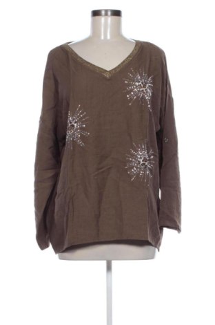 Bluză de femei Unbranded, Mărime XXL, Culoare Maro, Preț 58,27 Lei, #137427630
