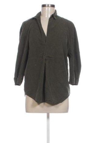 Дамска блуза Zara, Размер S, Цвят Зелен, Цена 8,00 €, #137427953