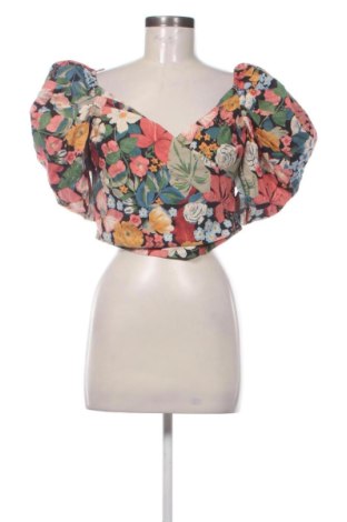 Дамска блуза Zara, Размер M, Цвят Многоцветен, Цена 11,00 €, #137428292