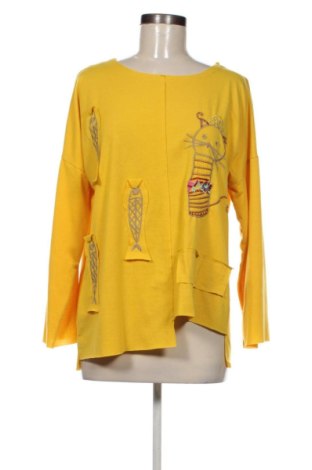 Дамска блуза Unbranded, Размер XL, Цвят Жълт, Цена 9,00 €, #137429535
