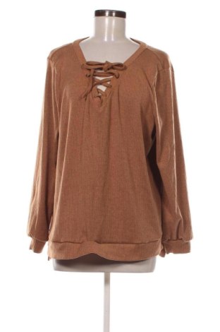Bluzka damska Unbranded, Rozmiar XXL, Kolor Brązowy, Cena 46,57 zł, #137432340