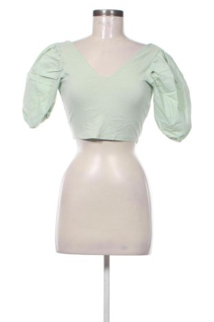 Bluzka damska Pull&Bear, Rozmiar S, Kolor Zielony, Cena 27,00 zł, #137435556