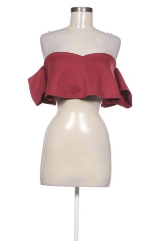Bluzka damska Missguided, Rozmiar XS, Kolor Czerwony, Cena 29,63 zł, #137439436