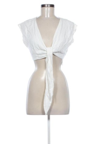 Bluză de femei Bershka, Mărime S, Culoare Alb, Preț 42,20 Lei, #137456874