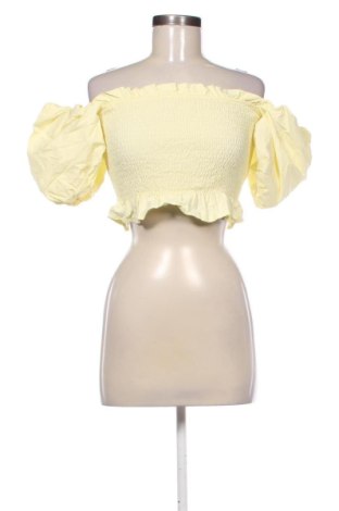Bluză de femei Missguided, Mărime M, Culoare Galben, Preț 38,00 Lei, #137459020
