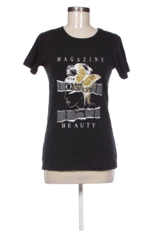 Γυναικείο t-shirt Unbranded, Μέγεθος L, Χρώμα Μαύρο, Τιμή 9,14 €, #137460462