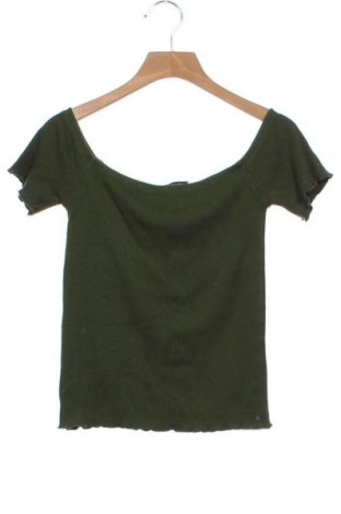 Damen Shirt Stradivarius, Größe XXS, Farbe Grün, Preis € 9,72, #137383478