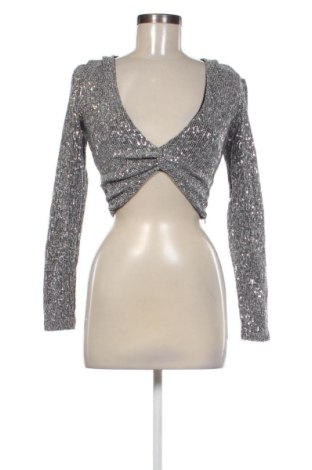 Bluzka damska Zara, Rozmiar S, Kolor Srebrzysty, Cena 158,33 zł, #137410546