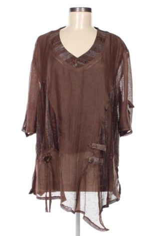 Дамска блуза Unbranded, Размер 3XL, Цвят Кафяв, Цена 16,19 €, #137417893