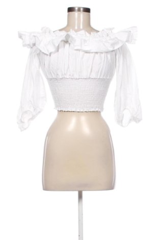 Дамска блуза Zara, Размер S, Цвят Бял, Цена 37,39 €, #137440053