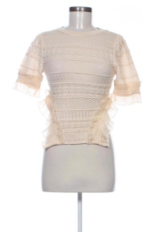 Bluză de femei Zara, Mărime S, Culoare Bej, Preț 53,23 Lei, #137444718