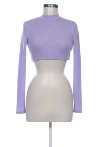 Bluză de femei Pull&Bear, Mărime S, Culoare Mov, Preț 72,00 Lei, #137446356