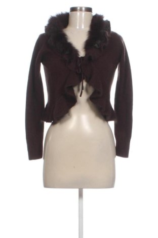 Damski kardigan Unbranded, Rozmiar S, Kolor Brązowy, Cena 48,39 zł, #137410353
