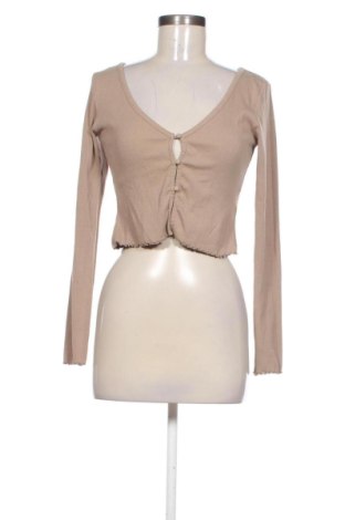 Cardigan de damă H&M, Mărime S, Culoare Bej, Preț 42,00 Lei, #137414338