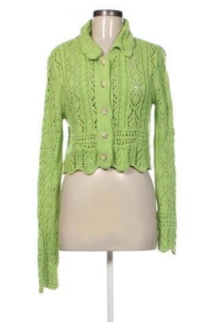 Cardigan de damă Zara, Mărime S, Culoare Verde, Preț 57,74 Lei, #137423013