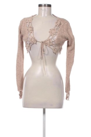 Cardigan de damă Unbranded, Mărime XS, Culoare Bej, Preț 31,49 Lei, #137446000