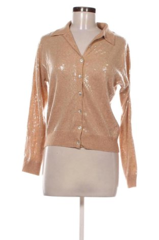 Cardigan de damă Zara, Mărime M, Culoare Bej, Preț 62,99 Lei, #137410276
